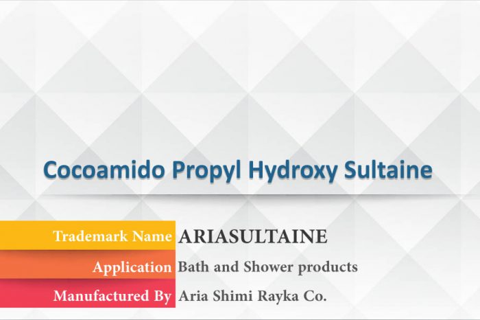 Cocoamido Propyl Hydroxy Sultaine , aria sultaine , Aria Shimi Rayka , asrc.ir